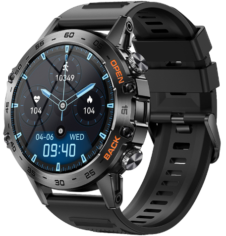 Smart watch k52 від бренду MEVADEN тактичні смарт годинники,швидкий процессор потужна батарея міцний корпус