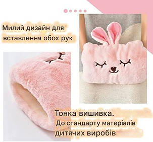 УЧЕНКА!!!Milkycat Мила грілка з м'яким чохлом, портативна електрична грілка для полегшення менструації, фото 3
