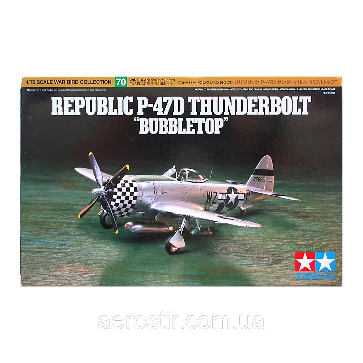 P-47D Thunderbolt 1/72 Tamiya 60770