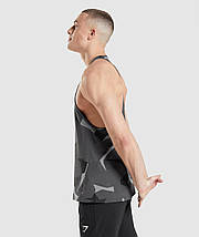 Майка спортивна Gymshark Critical Stringer Tank Top Men’s Black M, фото 3