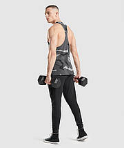 Майка спортивна Gymshark Critical Stringer Tank Top Men’s Black M, фото 4