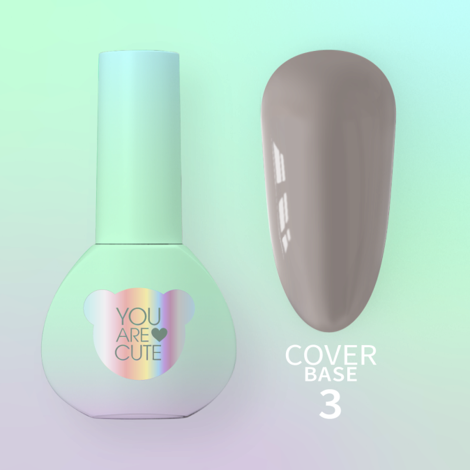 Камуфлююча база Cover Base №3 5 ml YouAreCute, фото 1