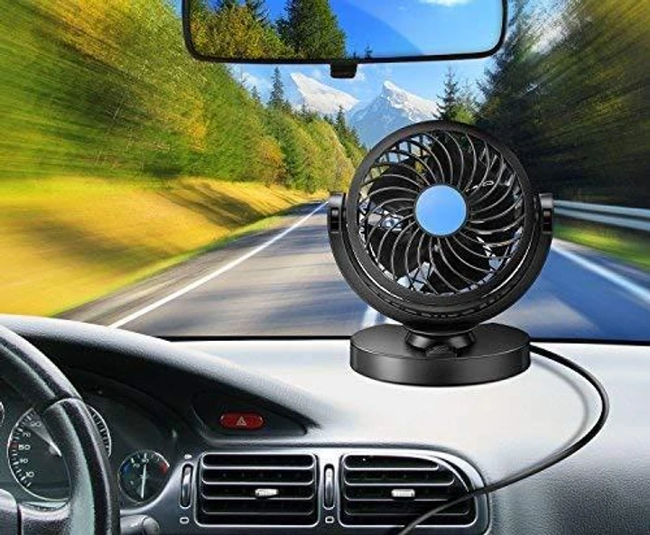 Вентилятор автомобільний у прикурювач F15 fan, фото 1