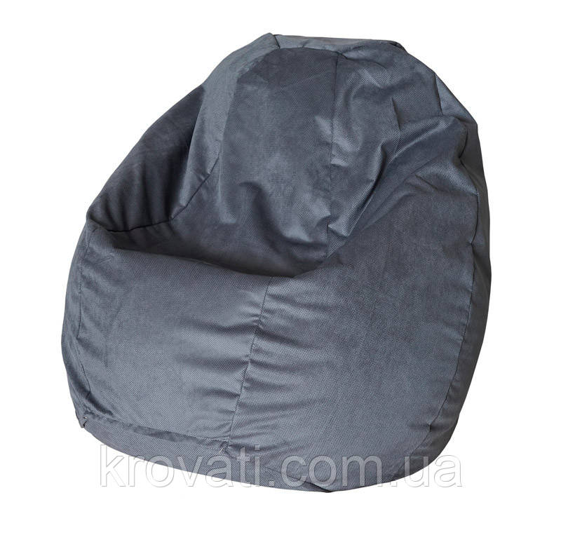 Крісло-мішок Гном Меблі Сервіс Бліц 31 (сірий)