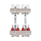 Колектор з витратомірами Thermo Alliance Standart 1" 4 виходи SD235W4