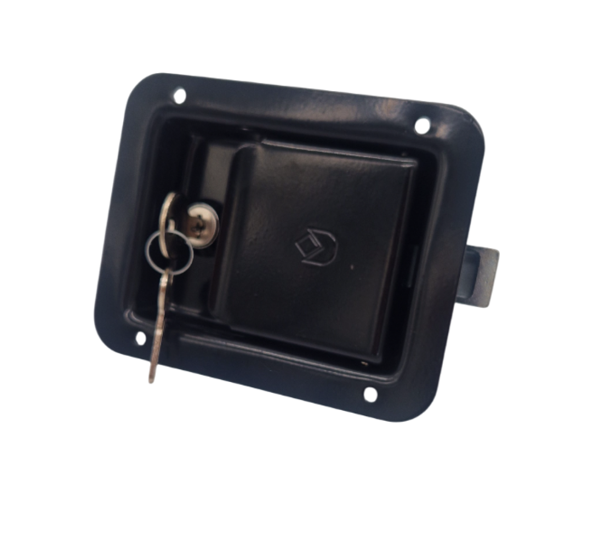 Замок для фургона врізний Alta 140мм * 108мм  (порошкова фарба), фото 1