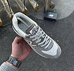 Кросівки чоловічі New Balance 574 x Stone Island із фірмовою коробкою, світло-сірі. Розмір 40-44,5, фото 8