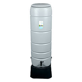 Ємність для збору дощової води Prosperplast VUELTA 110 л, світло-сіра