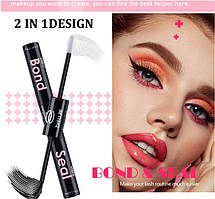 Клей та закріплювач для нарощування вій у домашніх умовах / для нарощування пучкових вій