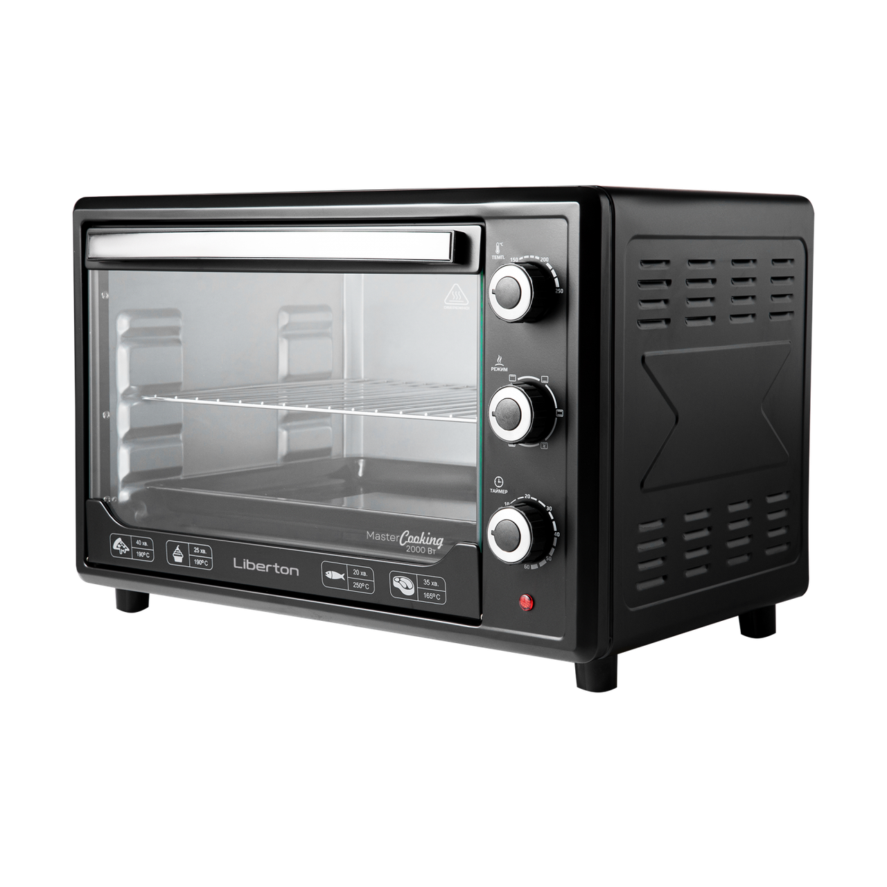 Духовка Liberton LEO-480 black