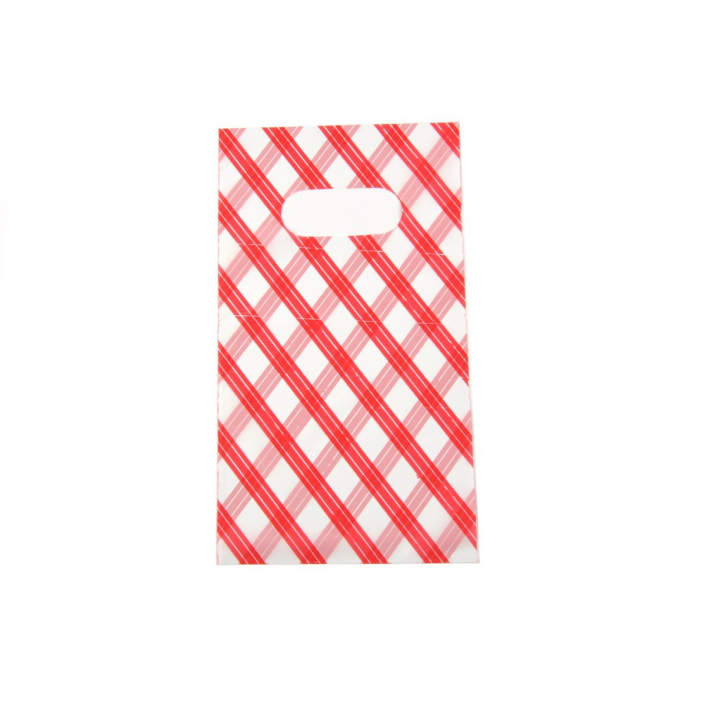 Набір подарункових целофанових пакетів 9x15 см 50 шт (11428), фото 1