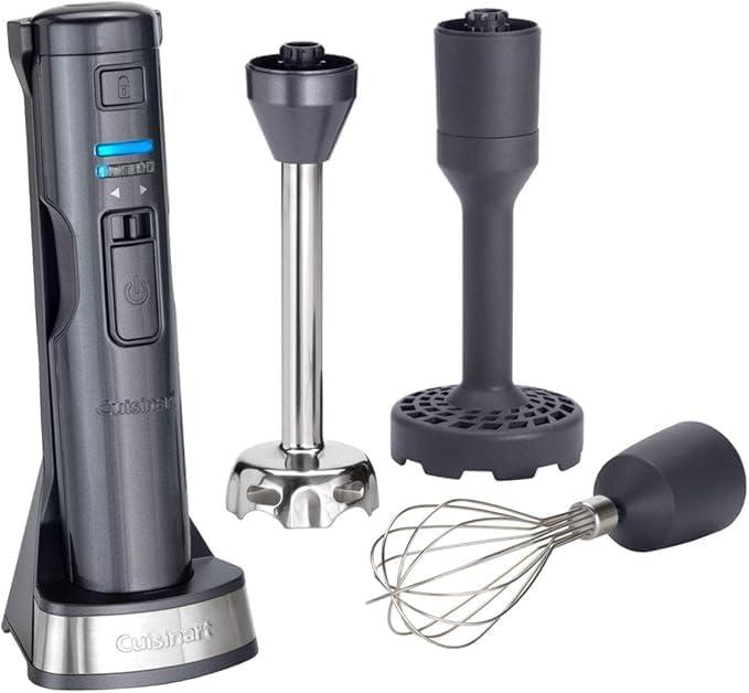 Бездротовий ручний блендер Cuisinart Style Collection 3 в 1 | Темно-сірий | CSB300BU