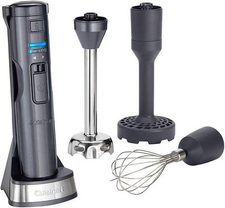 Бездротовий ручний блендер Cuisinart Style Collection 3 в 1 | Темно-сірий | CSB300BU, фото 1