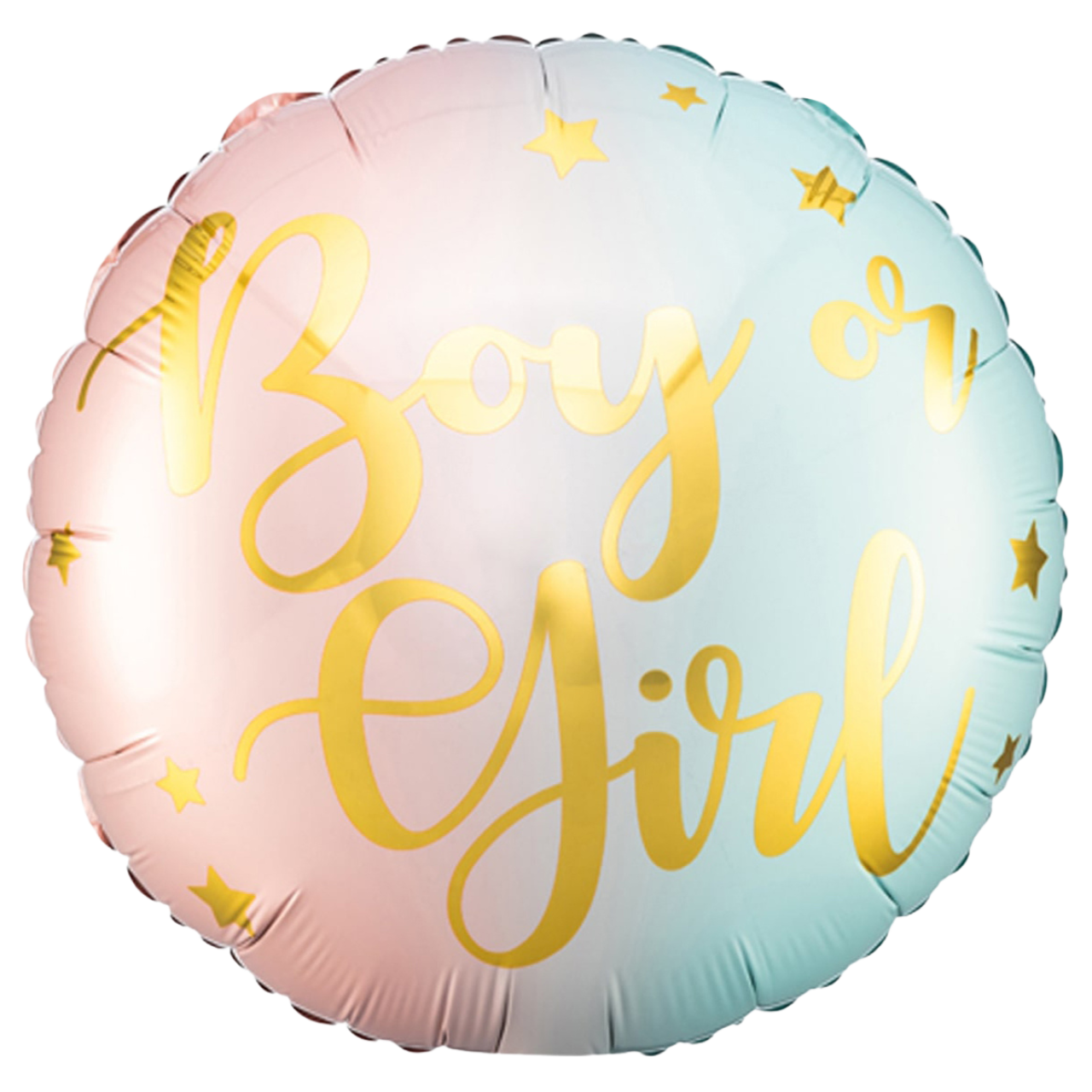 ПД017 PARTY DECO-ПД Коло 18" Boy or Girl - градієнт (УП)