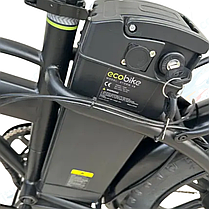 Електровелосипед ECOBIKE Storm V8 Fatbike 1000W 48V акумуляторний велосипед, фото 4