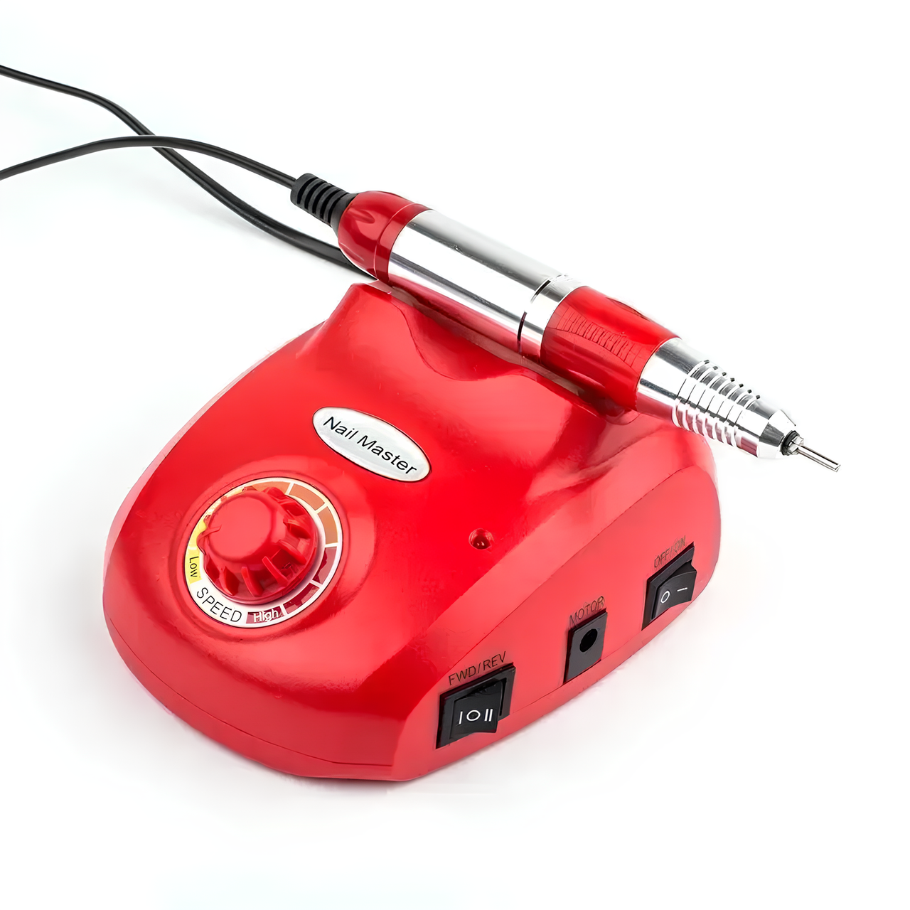 Фрезер для манікюру Nail Drill Pro ZS-603 65Вт. 45000об/хв. Червоний, фото 1