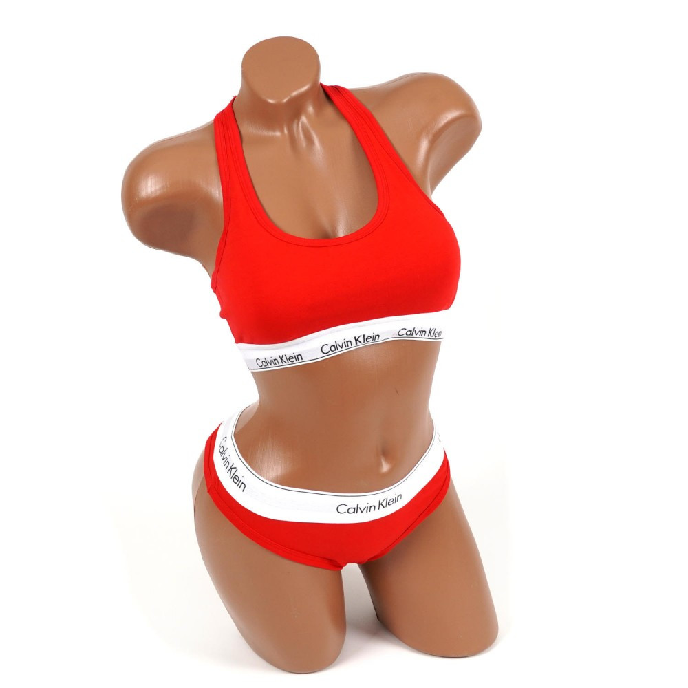 Комплект білизни стринги (р.S/M/L) 30205 колір червоний, фото 1