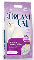 Dream Cat Lavender наповнювач бентонітовий з ароматом ЛАВАНДИ 10 л