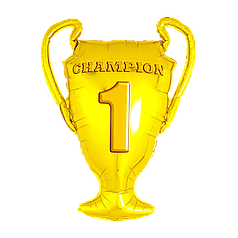 Фігура КИТАЙ-КТ581 Кубок champion золотий (УП)