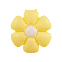 Фігура КИТАЙ-КТ481 Ромашка макарун жовта (УП)