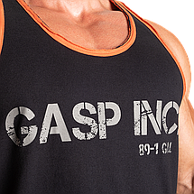 Майка спортивна GASP Division jersey tank Black/Flame XL/XXL, фото 4