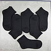 Шкарпетки чоловічі літні 12 пар середньої висоти «Чорні» розмір 39-41 арт. 247Н.12, фото 3