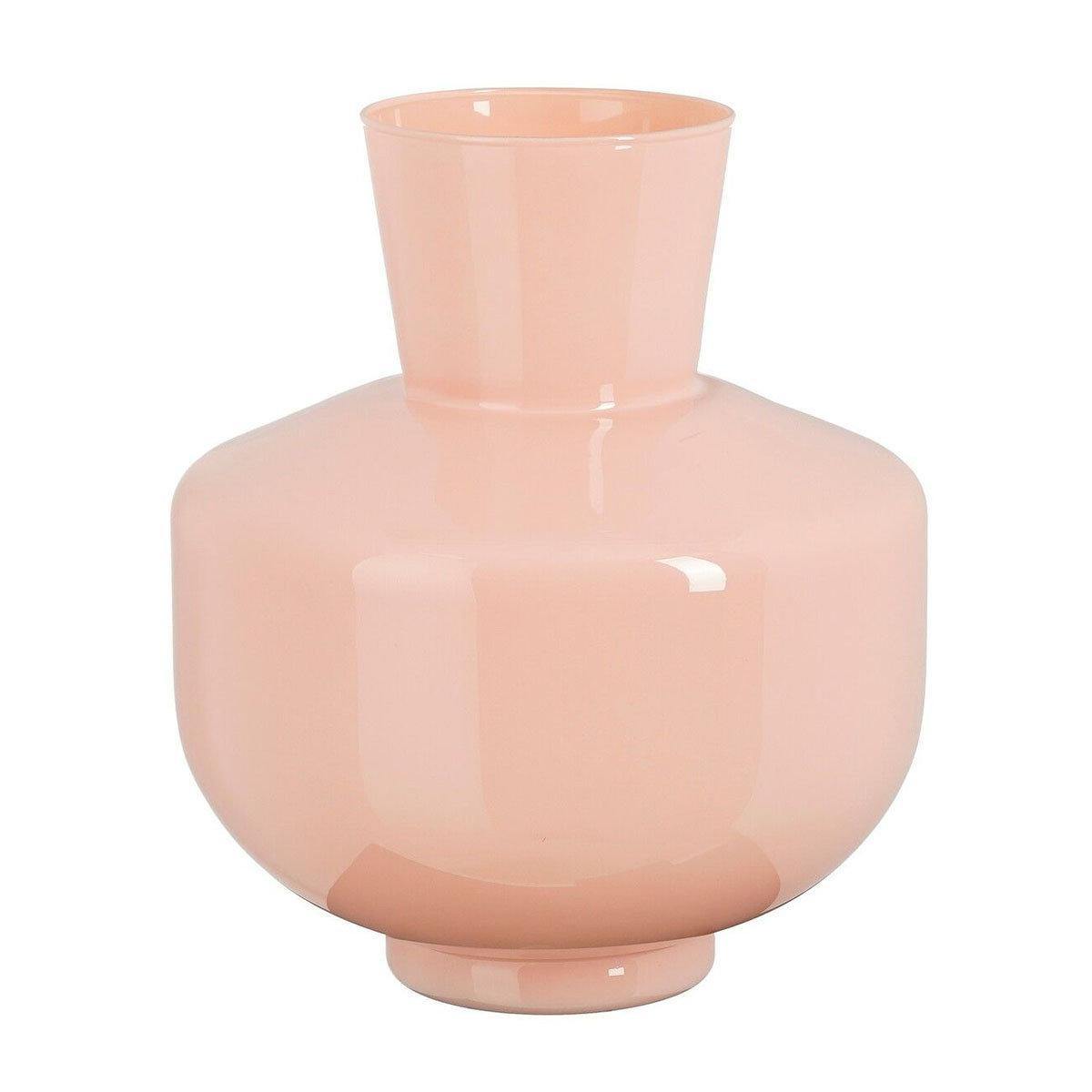 Ваза скляна фігурної форми однотонна Edelman, фото 1