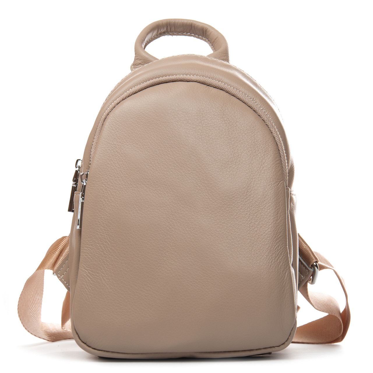 Жіночий шкіряний рюкзак 2058-9 beige.Купить женские рюкзаки оптом и в розницу из натуральной кожи в Украине