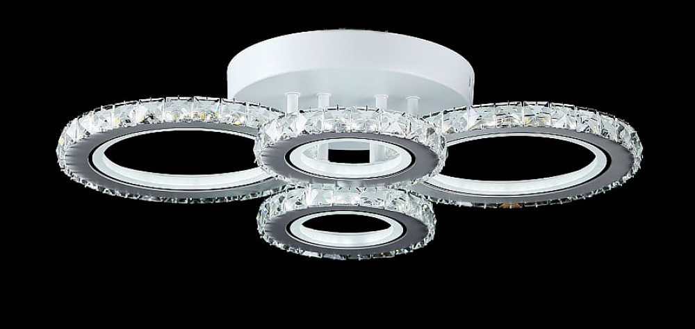 Стельова люстра LK2525/2+2 LED (WT), фото 1