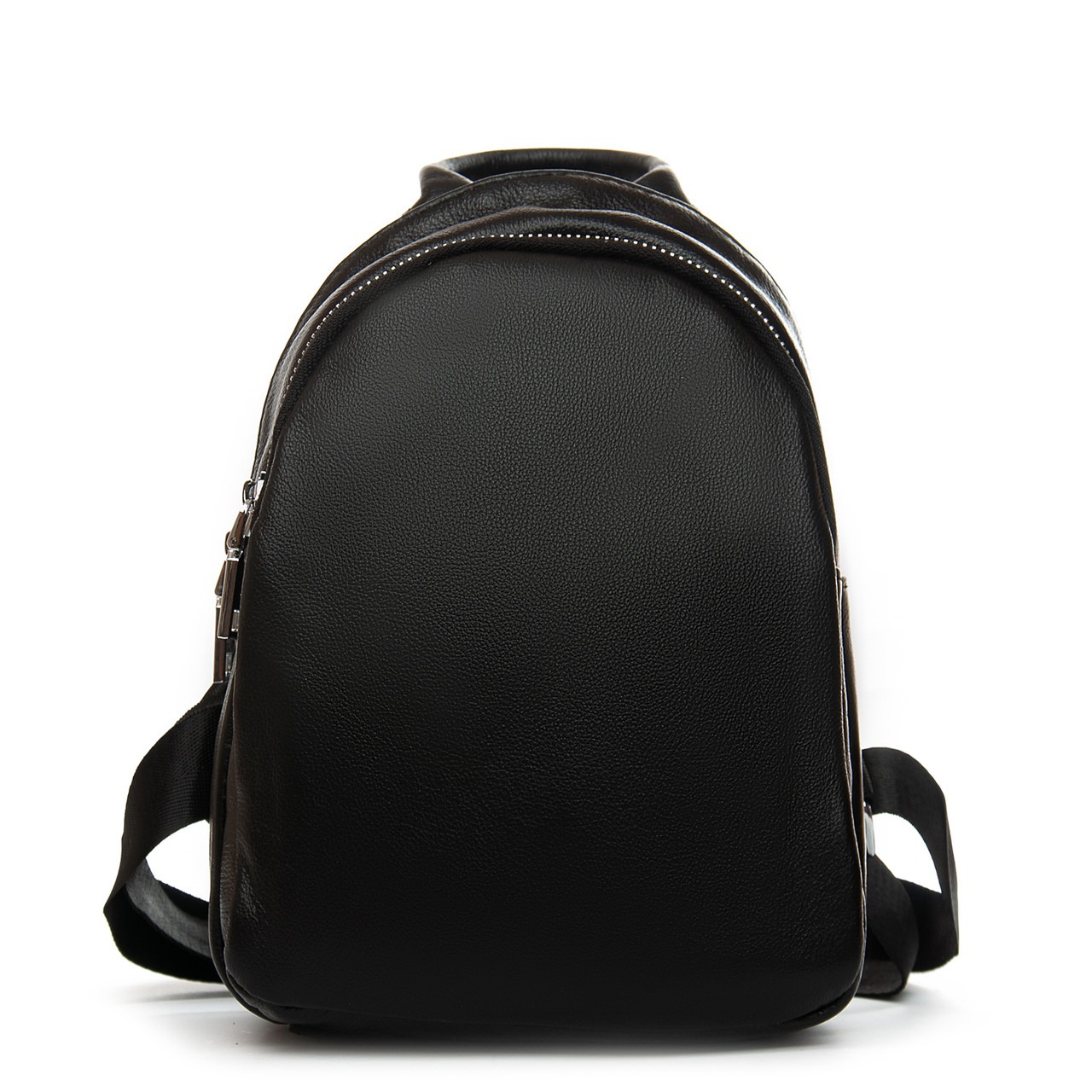 Жіночий шкіряний рюкзак 2058-9 black.Купить женские рюкзаки оптом и в розницу из натуральной кожи в Украине