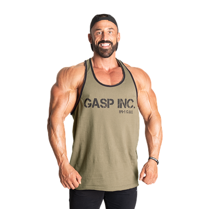 Майка спортивна GASP Division jersey tank washed green L/XXL, фото 1