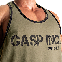 Майка спортивна GASP Division jersey tank washed green L/XXL, фото 4