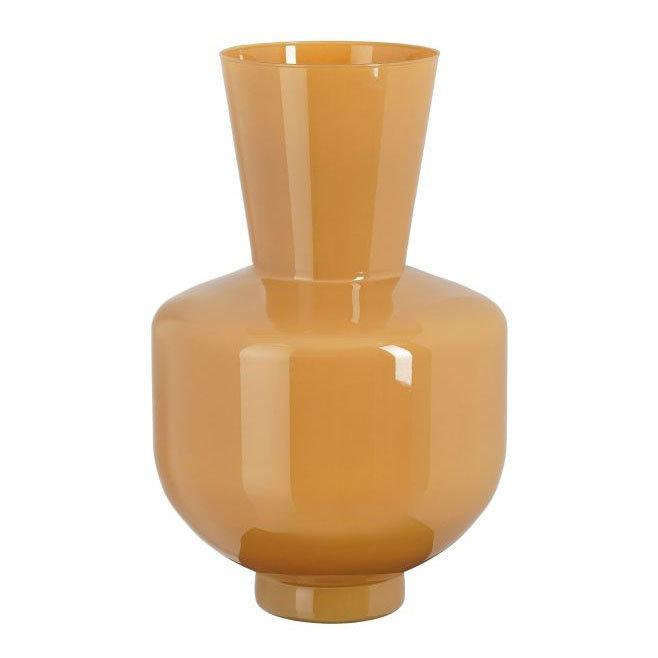 Ваза скляна для квітів у коричневому кольорі однотонна Edelman, фото 1