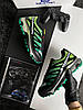 Чоловічі кросівки Salomon XT-4 Carbon Black Green Silver Чорні Взуття Саломон XT-4 Карбон текстиль нейлон Гор Текс демісезон, фото 3