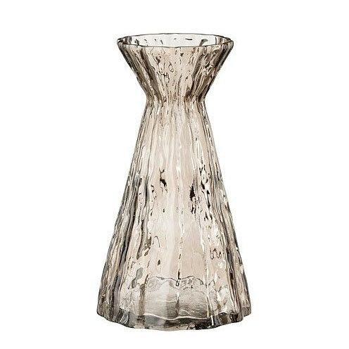 Ваза скляна інтер'єрна в коричневому кольорі Edelman, фото 1