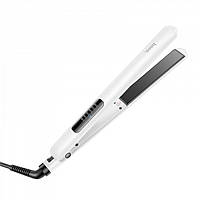 Плойка для укладки волос Hoco HP40 Straight and curly hair dual-purpose hair straightener (50W) White