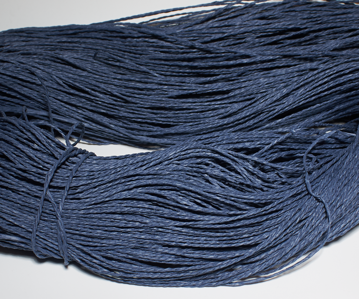 Рафія(соломка)-10026 темно-синя, фото 1