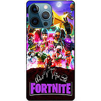 Силіконовий чохол бампер для Iphone 14 Pro з малюнком Fortnite Фортнайт