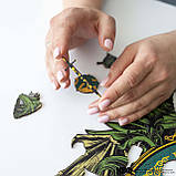 Фігурний дерев'яний пазл Гра Престолів Дім Таргарієнів L, фото 4