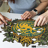 Фігурний дерев'яний пазл Гра Престолів Дім Таргарієнів L, фото 6