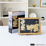 Фігурний дерев'яний пазл Гра Престолів Мапа Вестеросу XL, фото 7