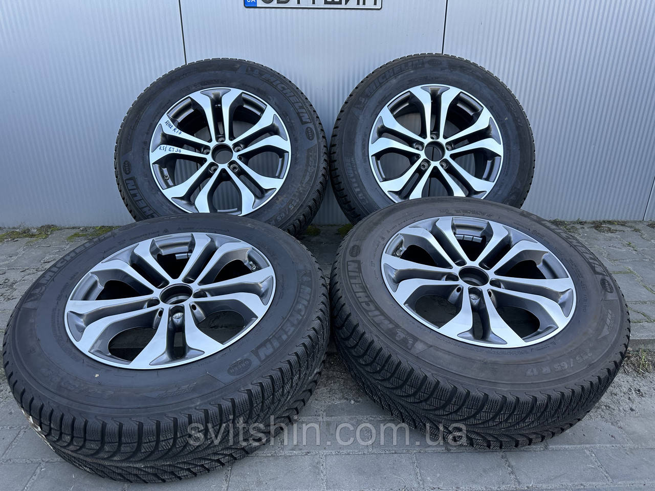 Комплект оригінальних дисків Mercedes Benz GLC W253 5/112 R17, фото 1