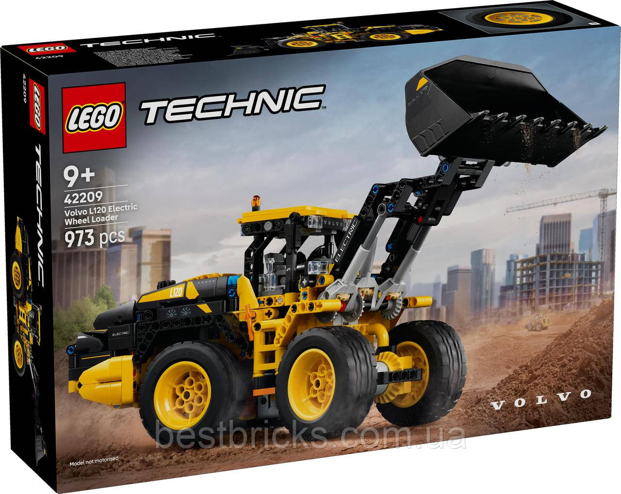 Конструктор Lego Technic Колісний навантажувач Volvo L120 Electric 42209, фото 1