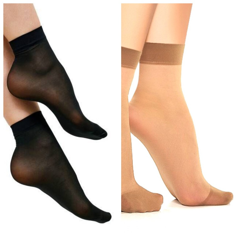 Жіночі капронові шкарпетки 2 кольори, фото 1