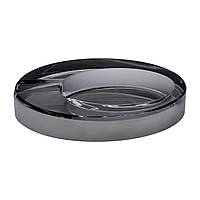 Скляна попільничка для сигарет 13х7.5х2.5 см Сіра