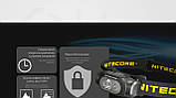 Надлегкий налобний ліхтар NITECORE HA11 UHE з червоним світлом (240LM, IP66, 90 м, АА/14500), фото 10