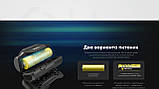 Надлегкий налобний ліхтар NITECORE HA11 UHE з червоним світлом (240LM, IP66, 90 м, АА/14500), фото 5