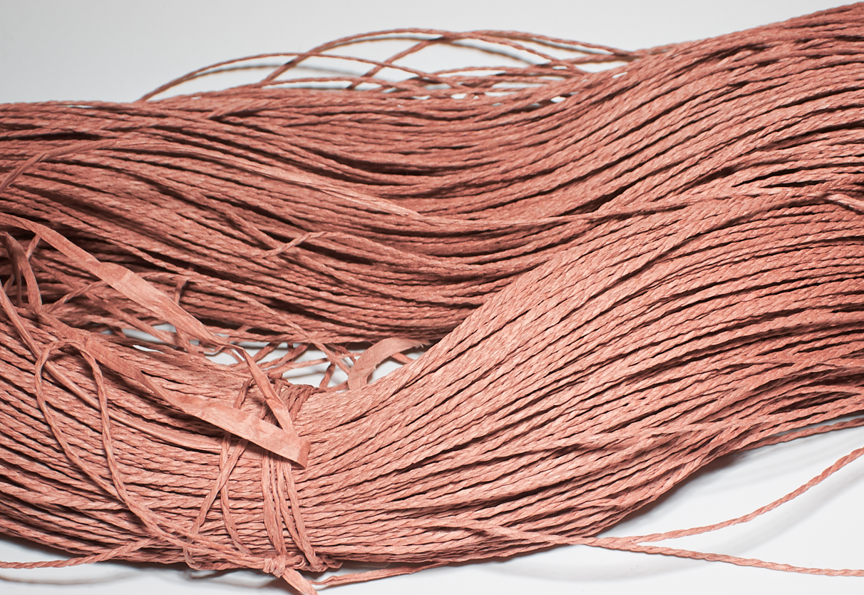 Рафія(соломка)-10021 пильна троянда, фото 1