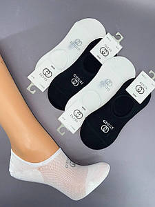 Ніжні сліди сіточка "Gucci" 36-41 взуття 5пар/уп