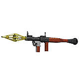 Дитячий конструктор "Гранатомет ручний RPG 7" Mould King 14017, 1706 деталей, фото 5